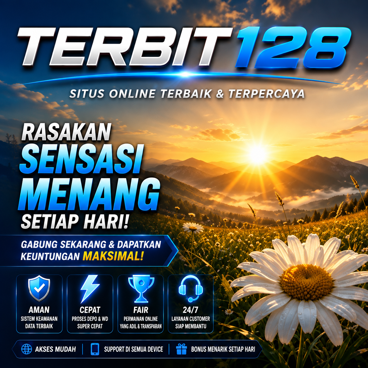 TERBIT128: SEKALI TERBIT DIPASTIKAN TAK PERNAH HILANG